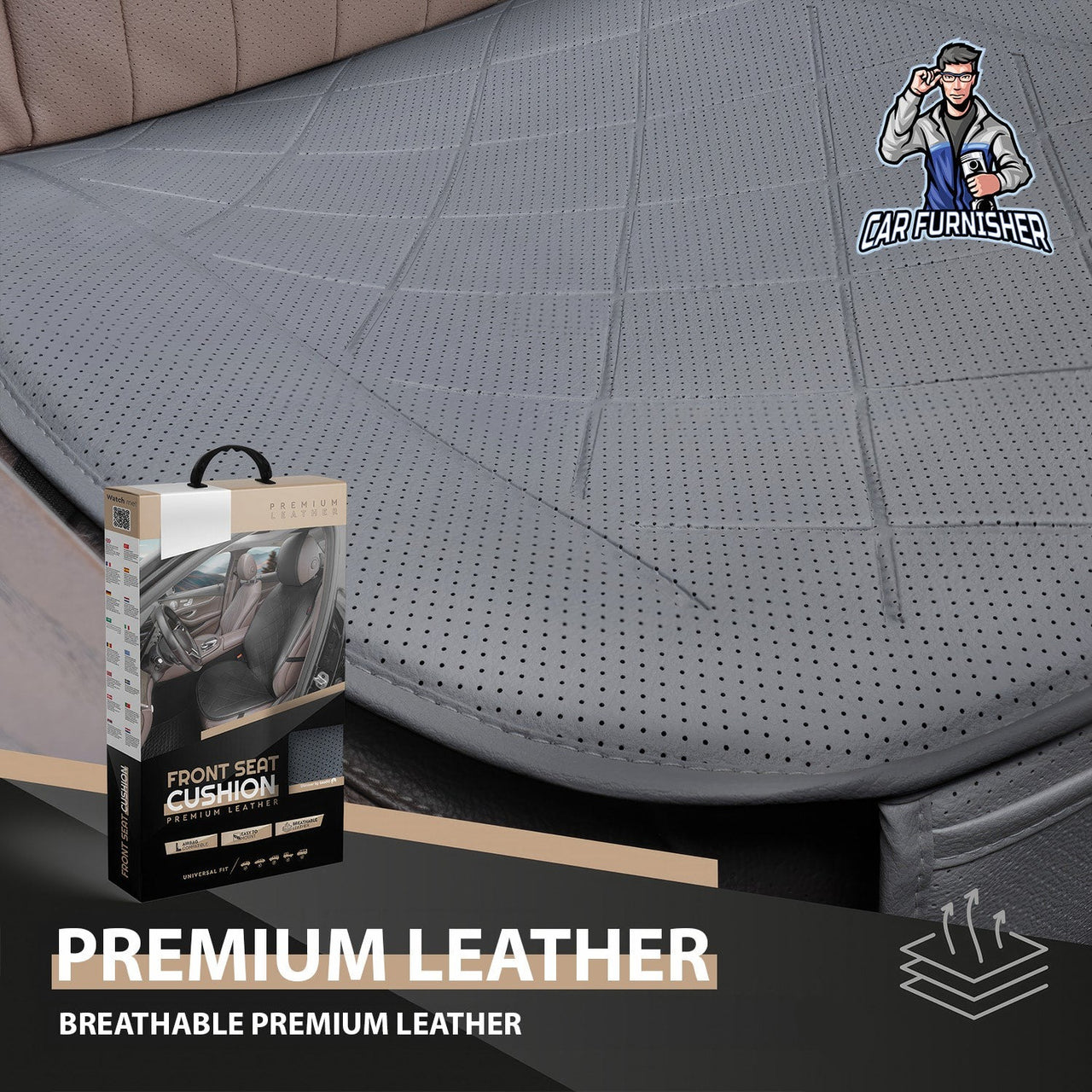 Car Seat Protector - Premium Leather Design