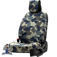 Thumbnail for Car Seat Protector - Safari Design Alps Camo 1x Front Seat Waterproof Fabric