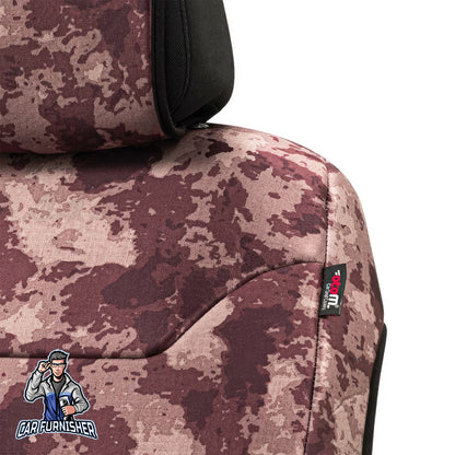 Car Seat Protector - Safari Design Everest Camo 1x Front Seat Waterproof Fabric