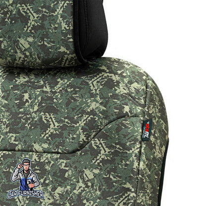 Car Seat Protector - Safari Design Himalayan Camo 1x Front Seat Waterproof Fabric