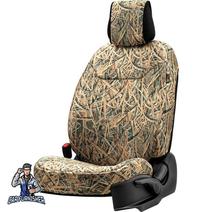 Car Seat Protector - Safari Design Mojave Camo 1x Front Seat Waterproof Fabric