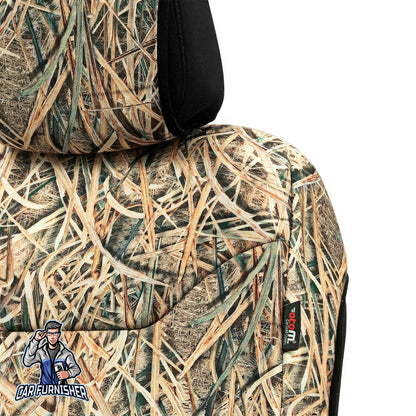 Car Seat Protector - Safari Design Mojave Camo 1x Front Seat Waterproof Fabric