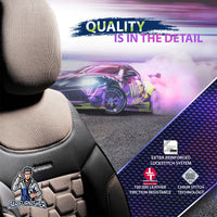 Thumbnail for Nissan Navara Seat Covers Carbon Design