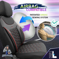Thumbnail for Nissan Navara Seat Covers Carbon Design
