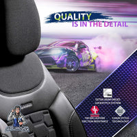 Thumbnail for Nissan Navara Seat Covers Carbon Design