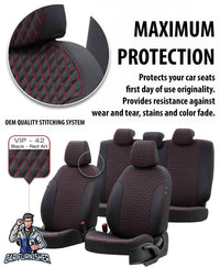 Thumbnail for DS 5 Seat Cover Amsterdam Leather Design