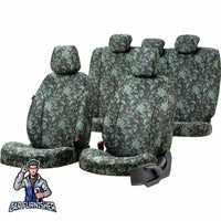 Thumbnail for Chevrolet Spark Seat Covers Camouflage Waterproof Design Fuji Camo Waterproof Fabric