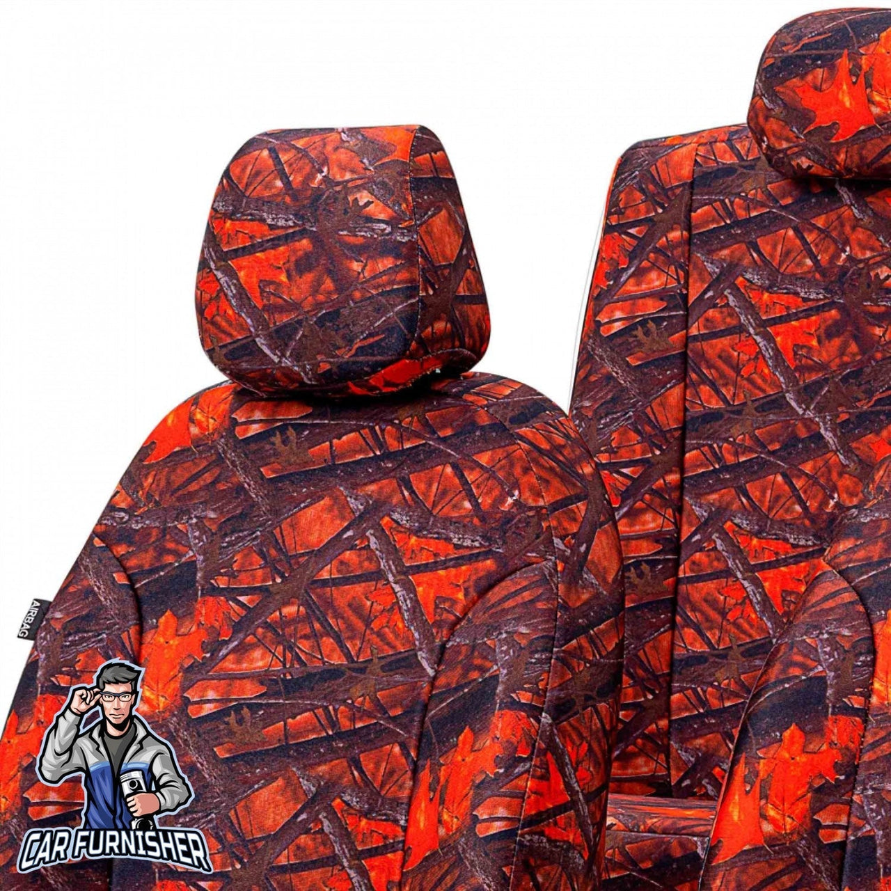 Chevrolet Spark Seat Covers Camouflage Waterproof Design Sahara Camo Waterproof Fabric