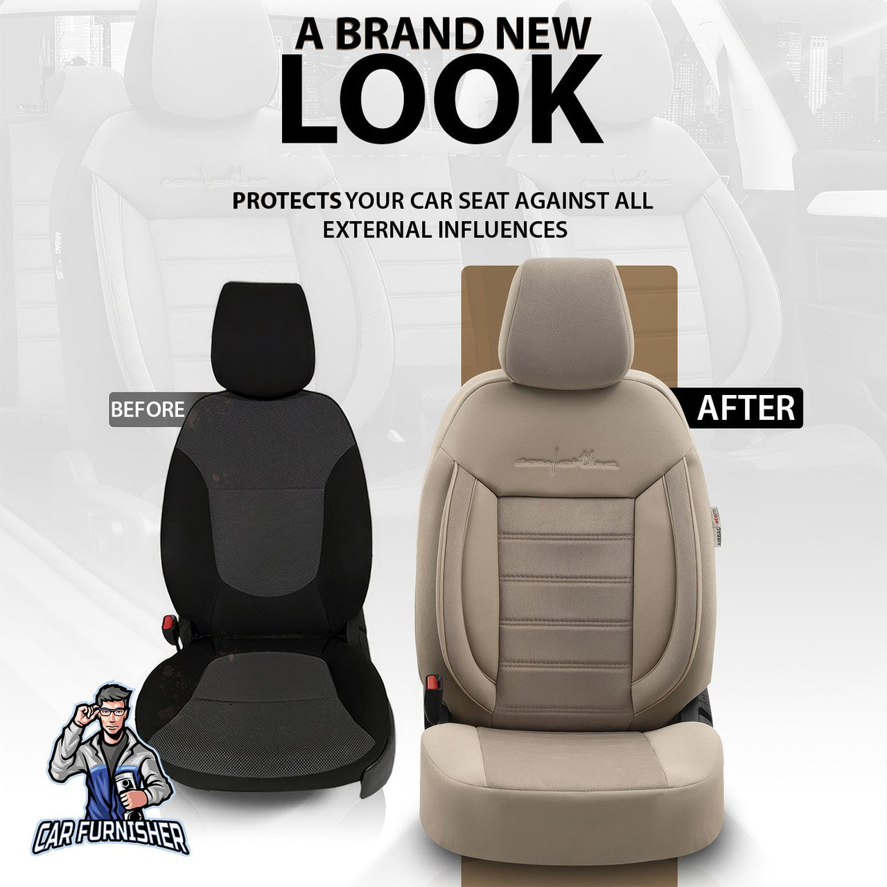 Ford Festiva Seat Covers Comfortline Design