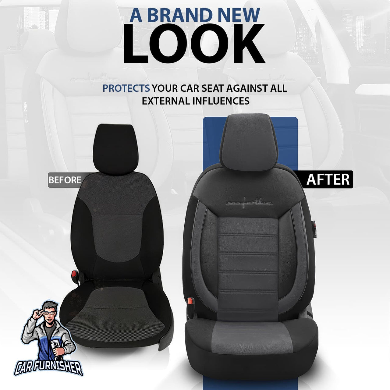 Ford Taurus Seat Covers Comfortline Design