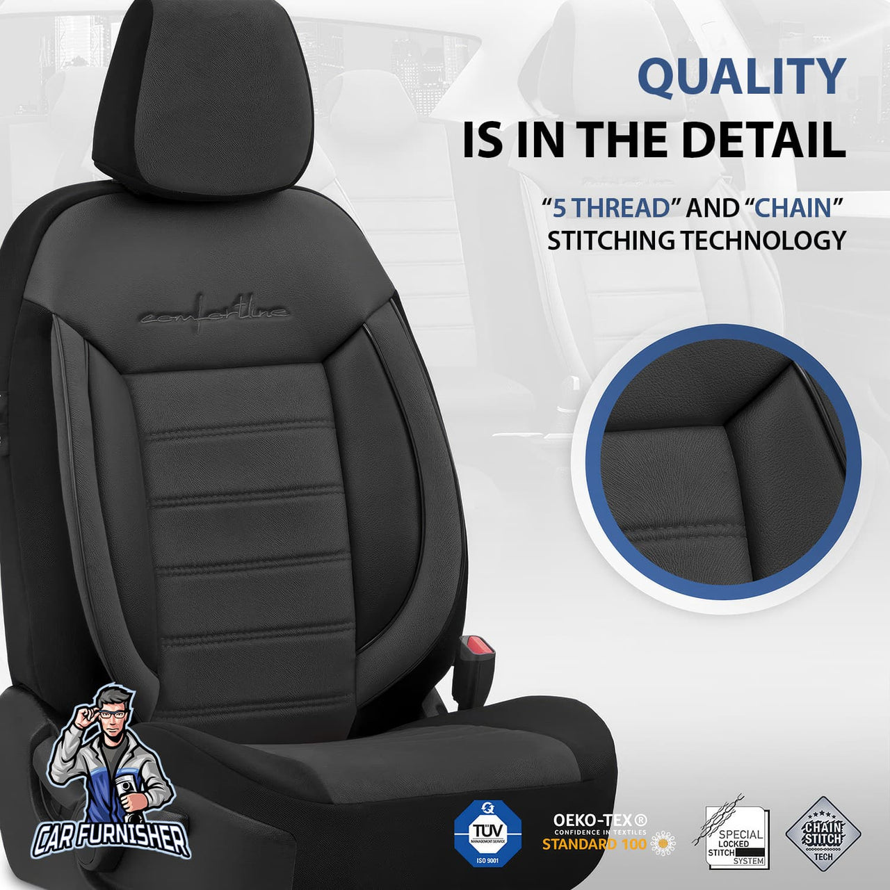 Hyundai Bayon Seat Covers Comfortline Design