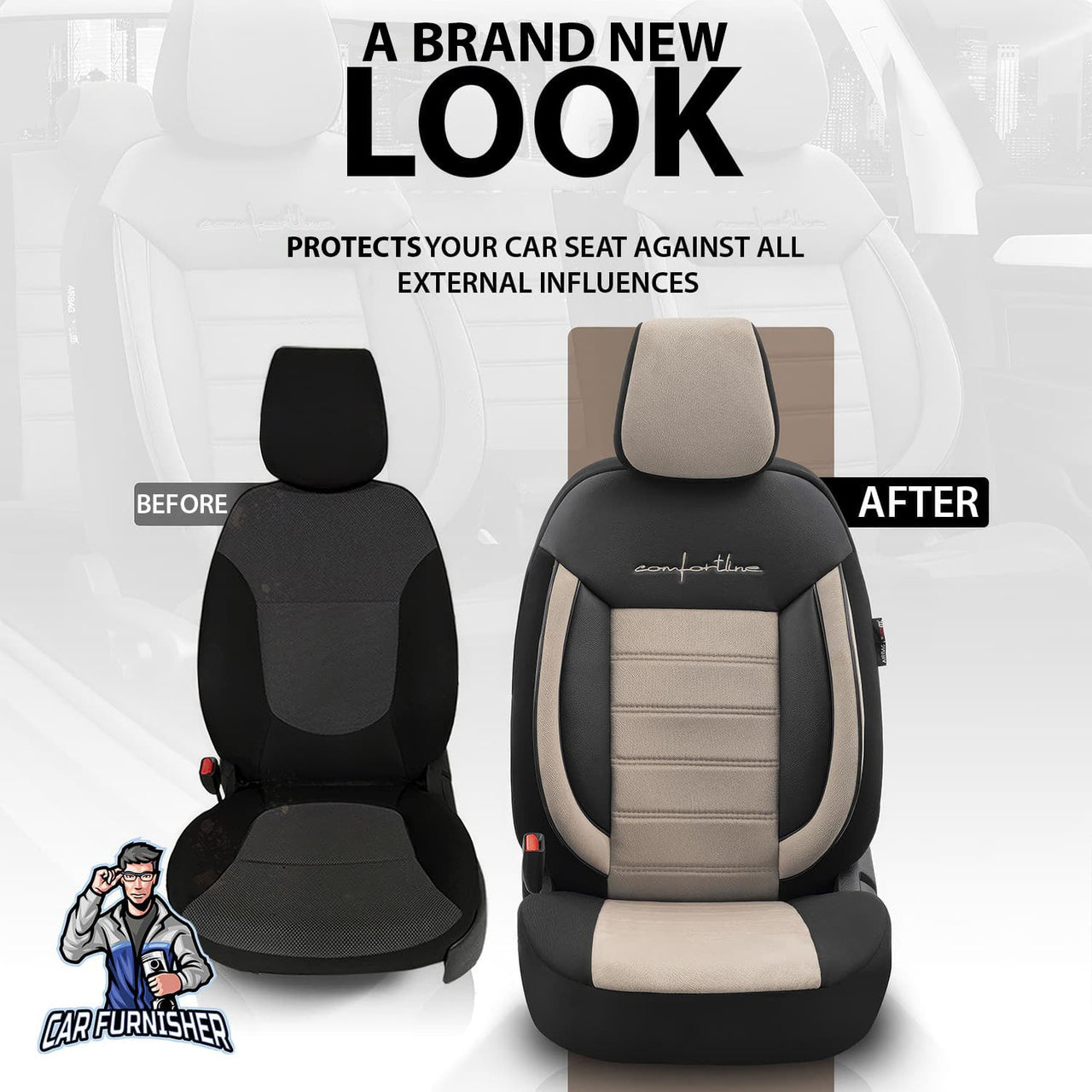 Ford Fiesta Seat Covers Comfortline Design