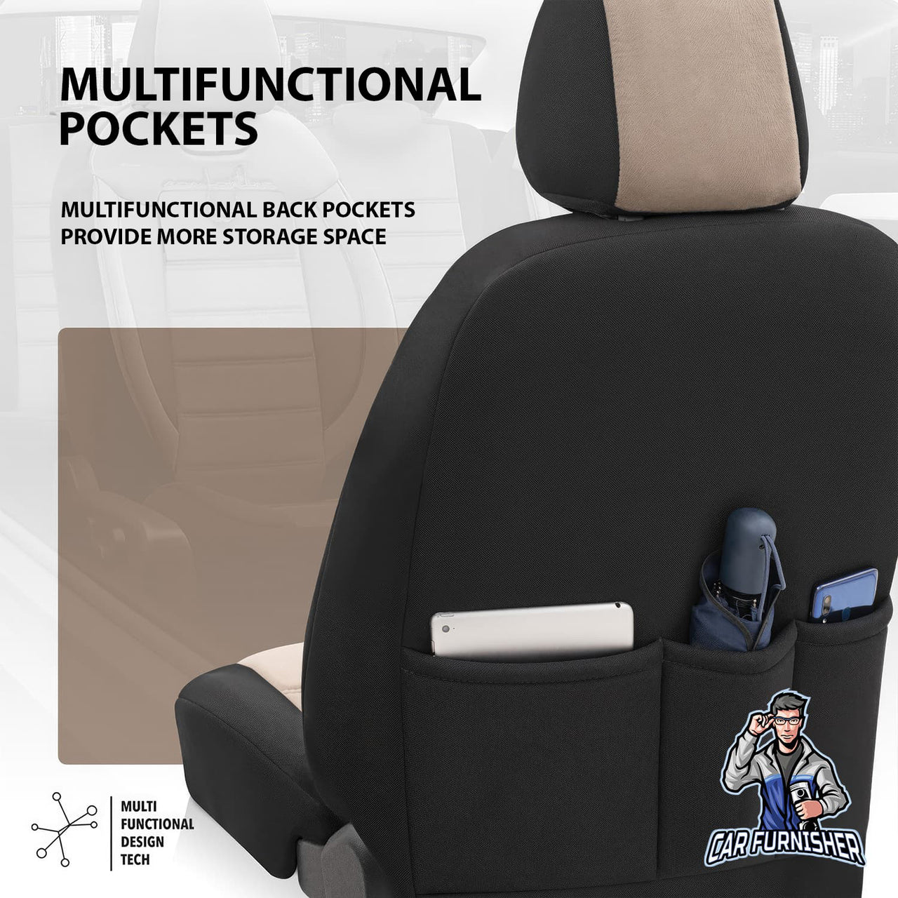 Car Seat Cover Set - Comfortline Design