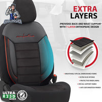 Thumbnail for Nissan Navara Seat Covers Comfortline Design