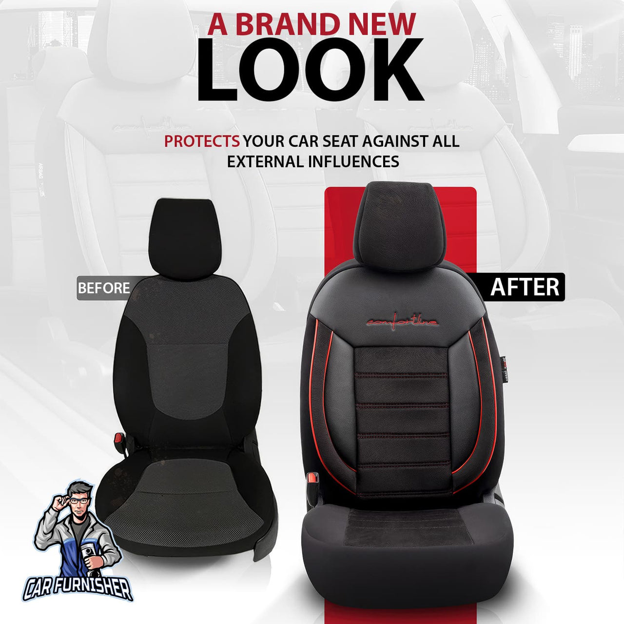 Audi A6 Seat Covers Comfortline Design