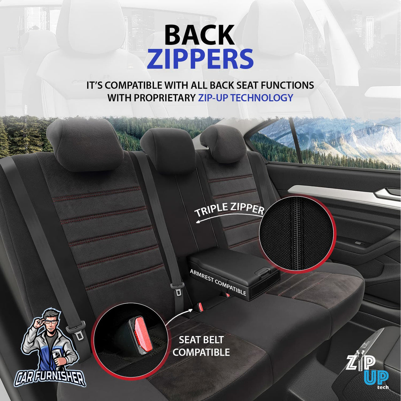 Jeep Avenger Seat Covers Comfortline Design