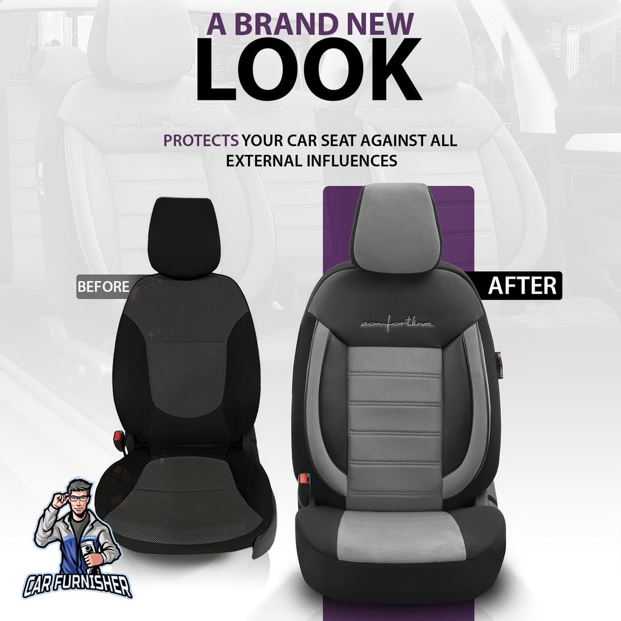 Ford Ecosport Seat Covers Comfortline Design