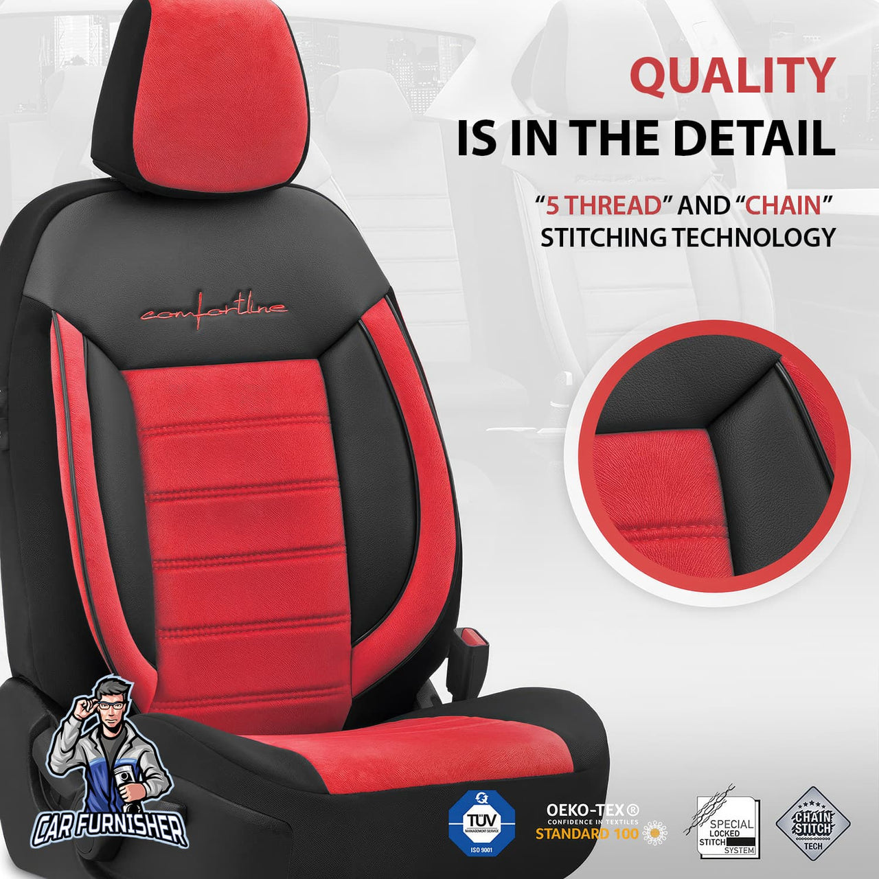 Nissan Navara Seat Covers Comfortline Design