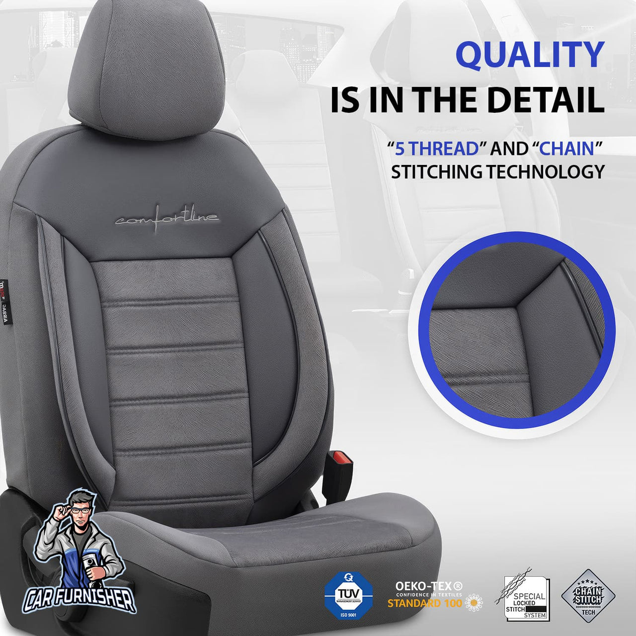 Nissan Navara Seat Covers Comfortline Design