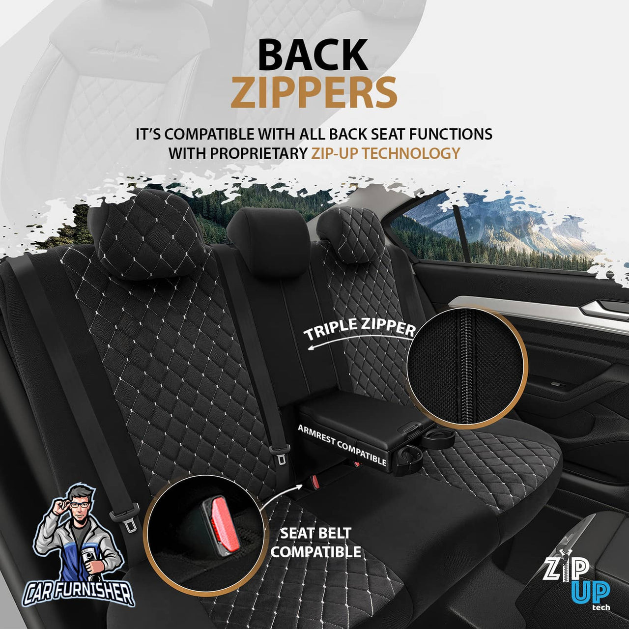 Fiat Doblo Seat Covers Comfortline Vip Design