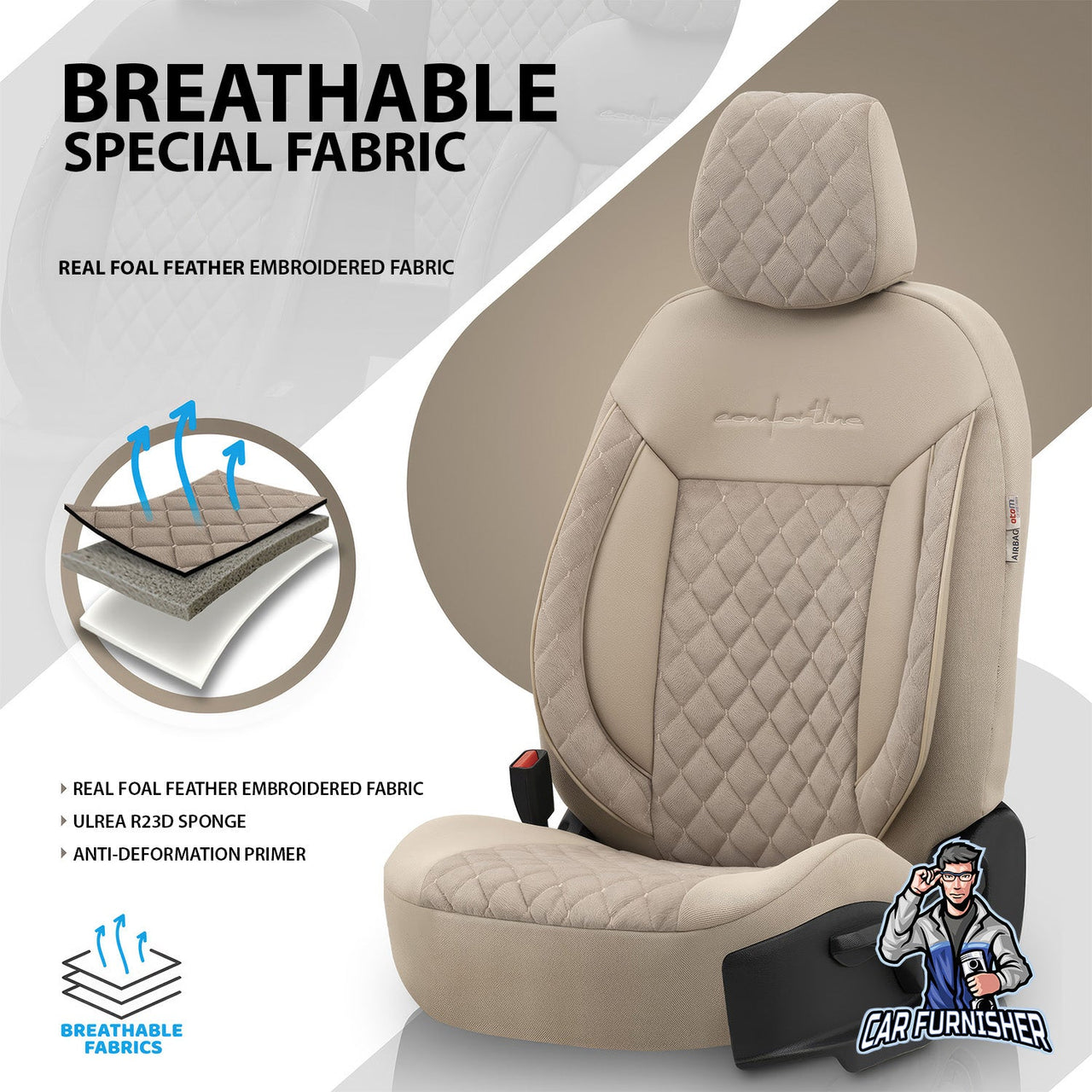 Hyundai Santa Fe Seat Covers Comfortline Vip Design