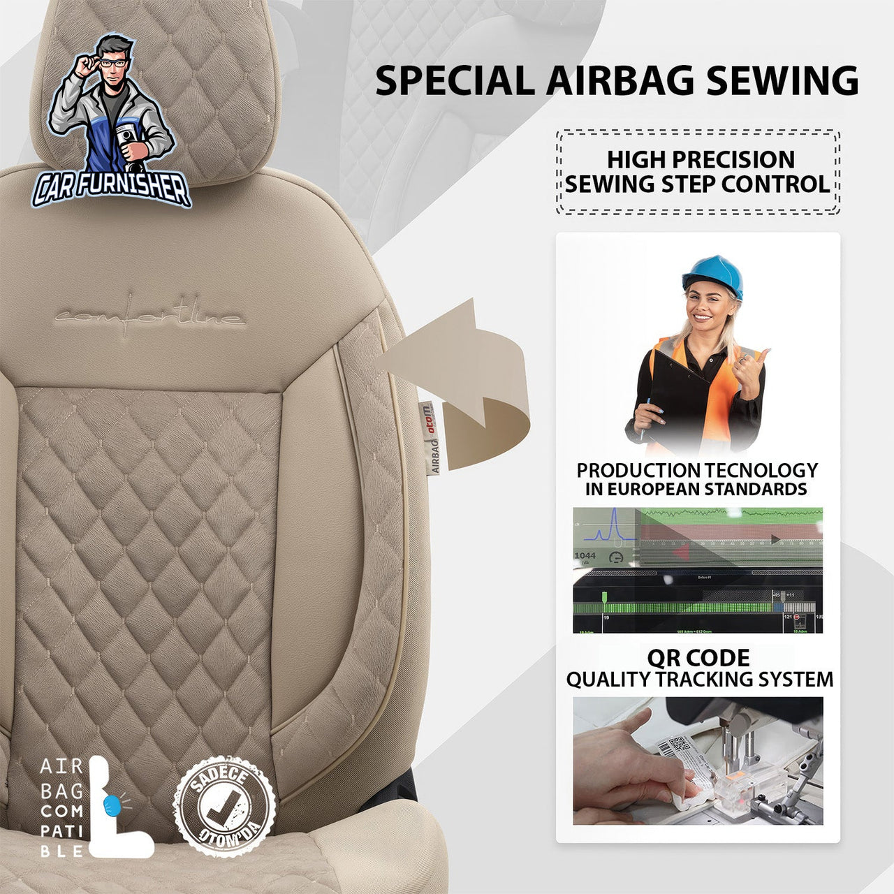 Skoda Kodiaq Seat Covers Comfortline Vip Design