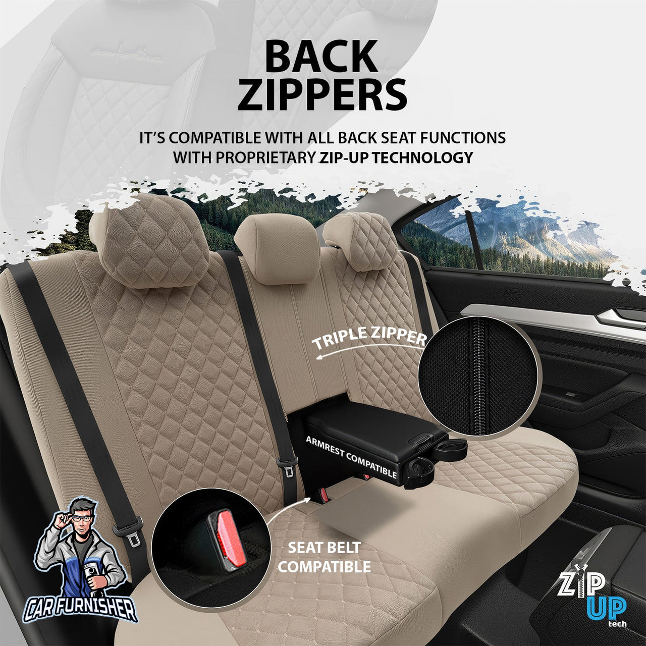 Hyundai Maxcruz Seat Covers Comfortline Vip Design