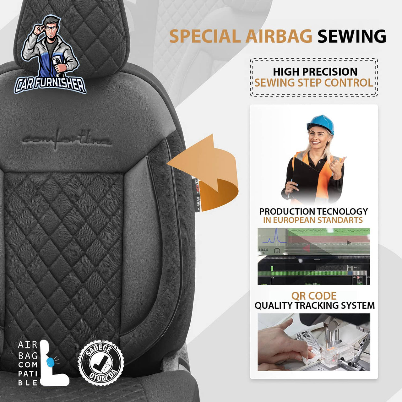 Ford C-Max Seat Covers Comfortline Vip Design