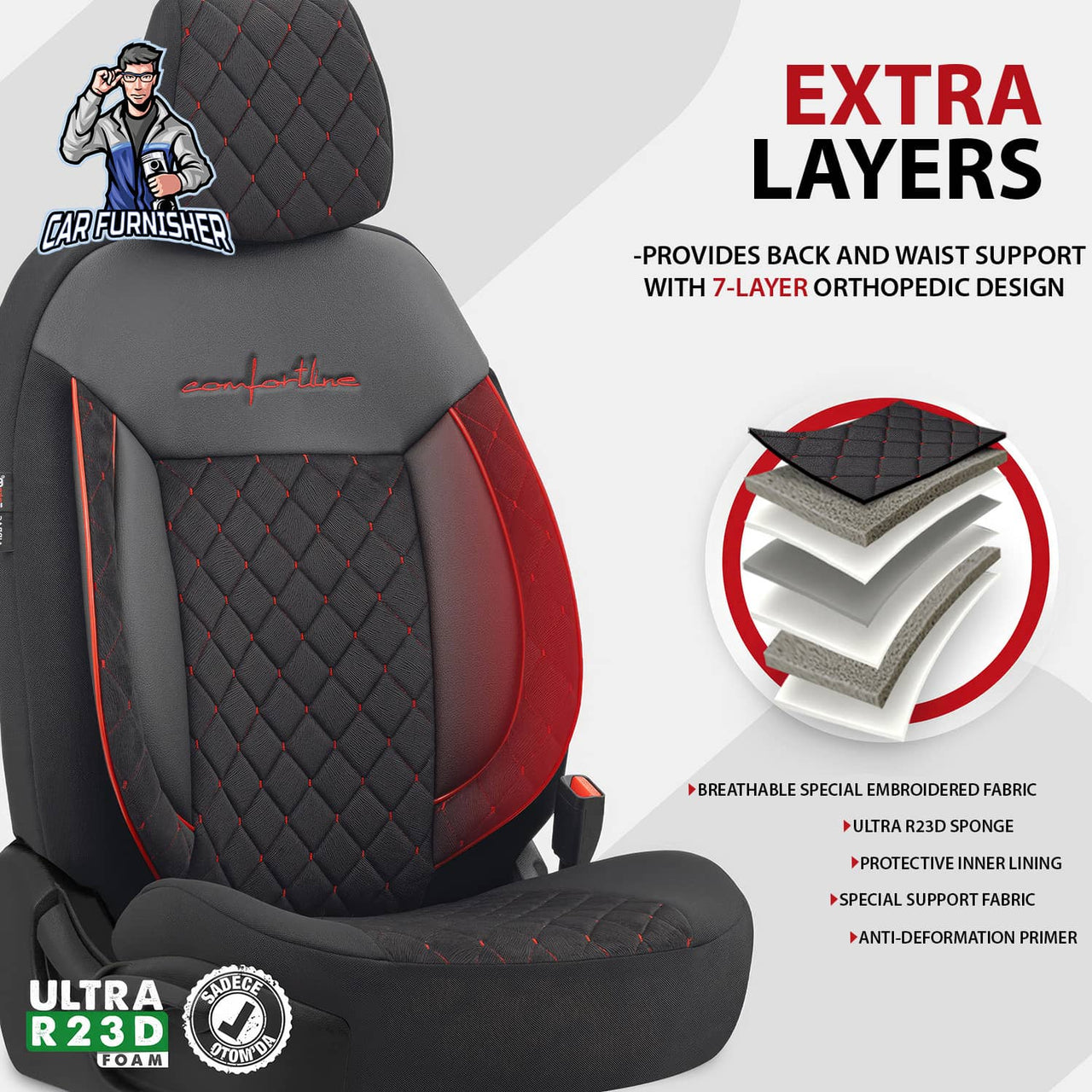 Nissan Navara Seat Covers Comfortline Vip Design