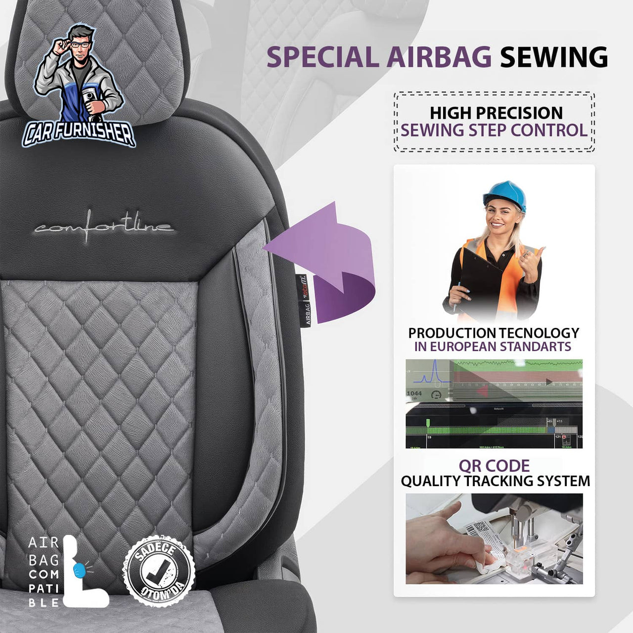 Ford C-Max Seat Covers Comfortline Vip Design