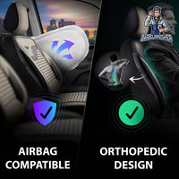 Thumbnail for Nissan Navara Seat Covers Boston Design
