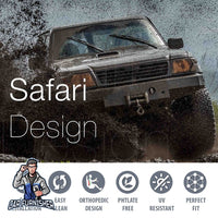 Thumbnail for Volkswagen Touareg Seat Cover Camouflage Waterproof Design Sahara Camo Waterproof Fabric