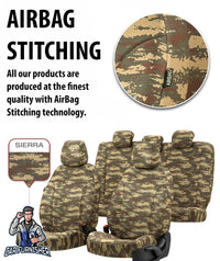 Thumbnail for Dacia Spring Seat Covers Camouflage Waterproof Design Mojave Camo Waterproof Fabric