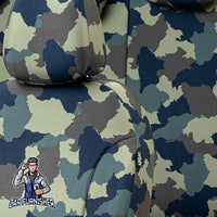 Thumbnail for Dacia Spring Seat Covers Camouflage Waterproof Design Alps Camo Waterproof Fabric
