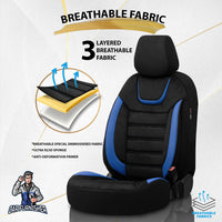 Thumbnail for Nissan Navara Seat Covers Extra Support Iconic Design