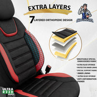 Thumbnail for Nissan Navara Seat Covers Extra Support Iconic Design