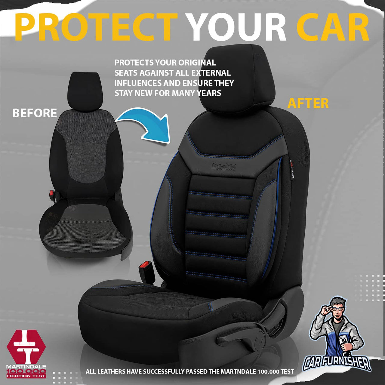 Ford Kuga Seat Covers Extra Supportive Individual Design