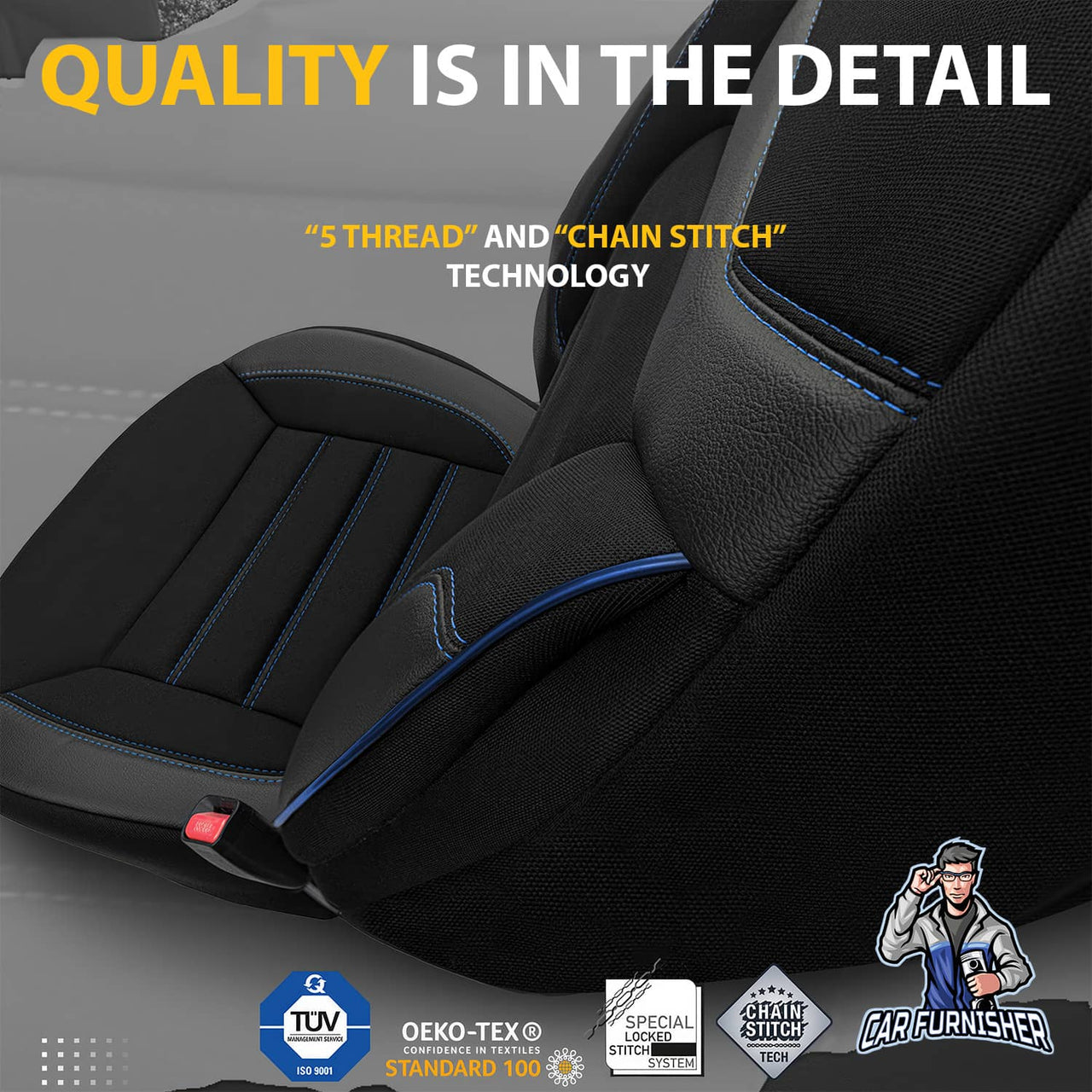 Hyundai S-Coupe Seat Covers Extra Supportive Individual Design