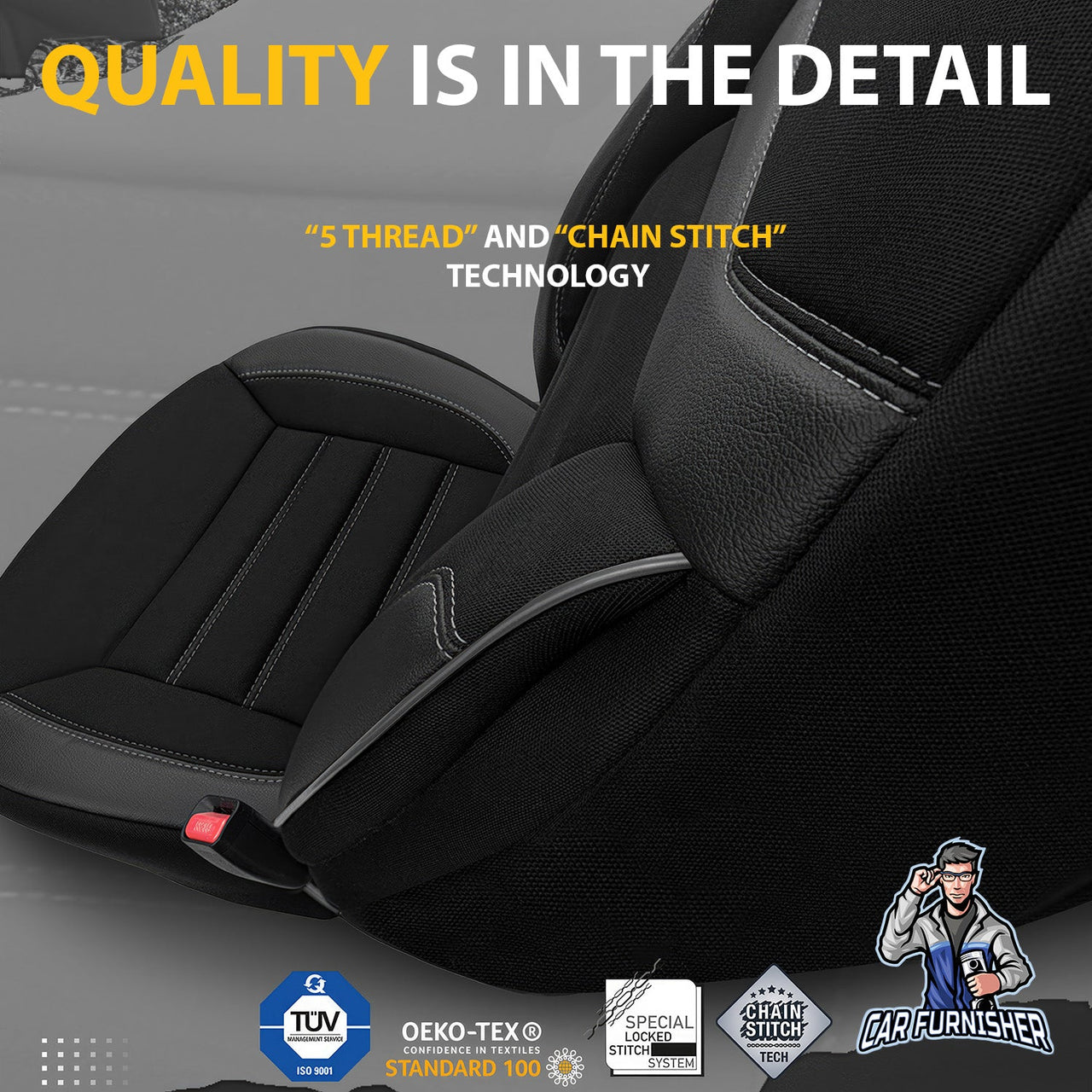 Ford Ecosport Seat Covers Extra Supportive Individual Design