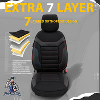 Thumbnail for Nissan Navara Seat Covers Extra Supportive Individual Design