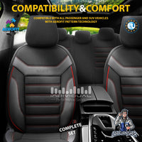 Thumbnail for Nissan Navara Seat Covers Extra Supportive Individual Design