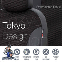 Thumbnail for Fiat Siena Seat Covers Tokyo Leather Design