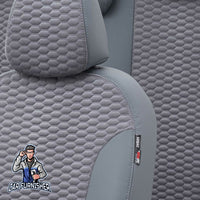 Thumbnail for Fiat Siena Seat Covers Tokyo Leather Design