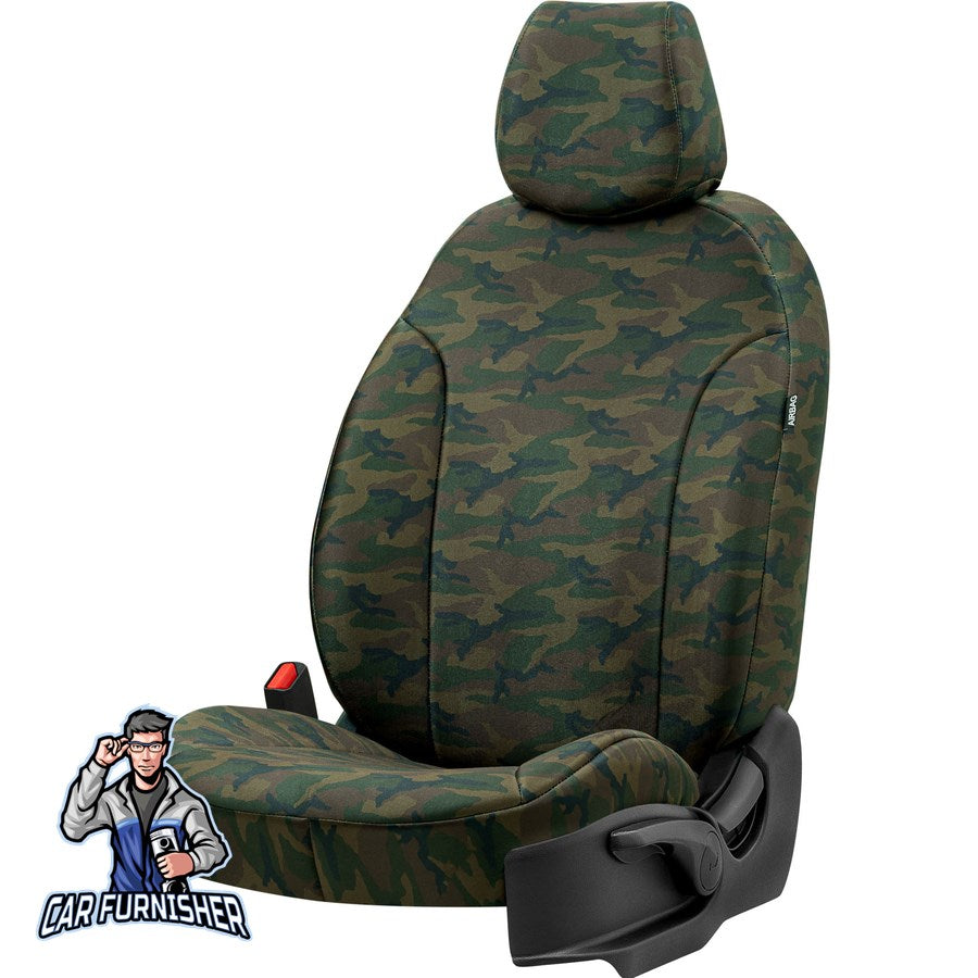 Ford Fusion Seat Covers Camouflage Waterproof Design