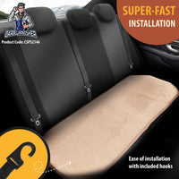 Thumbnail for Hand Woven Car Seat Cushion & Seat Protector Natural Series