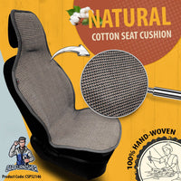 Thumbnail for Hand Woven Car Seat Cushion & Seat Protector Natural Series