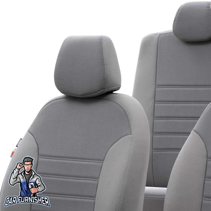 Honda Accord Seat Cover Original Jacquard Design Gray Jacquard Fabric