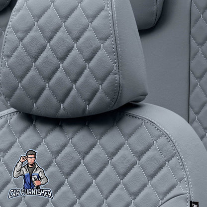 Honda CRV Seat Covers Madrid Leather Design Smoked Leather