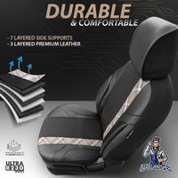 Thumbnail for Nissan Navara Seat Covers Horizon Design