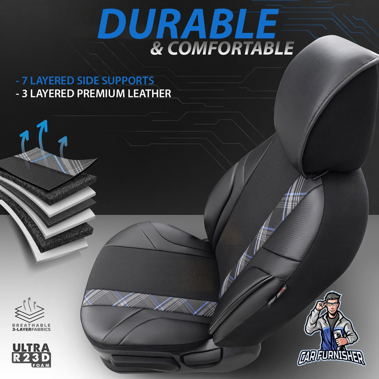 Nissan Navara Seat Covers Horizon Design